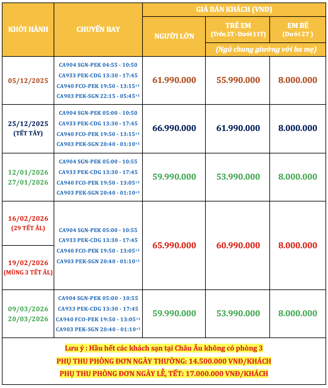CHÂU ÂU 3 NƯỚC: PHÁP -THUỴ SĨ -Ý - VANTICAN 10N8Đ Tour Du Lịch Châu Âu-1