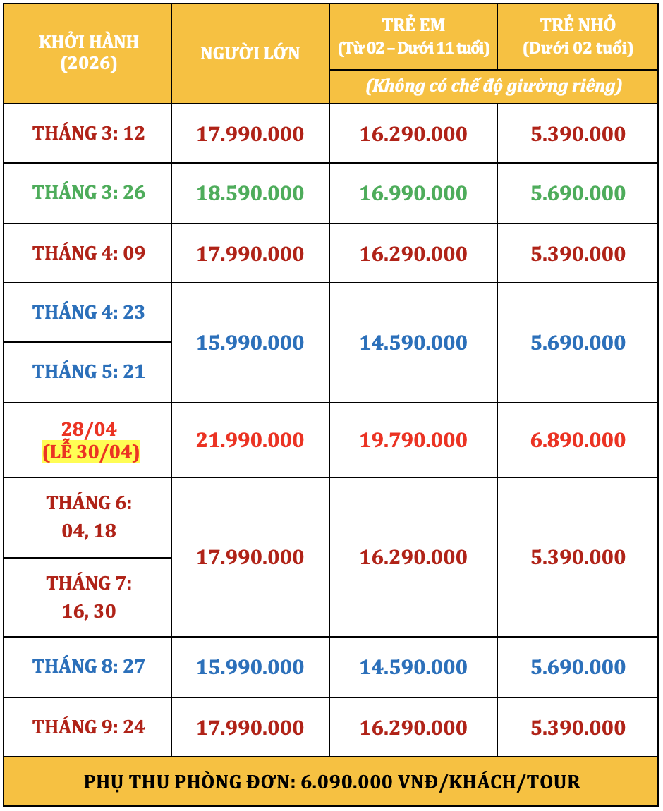 SEOUL - ĐẢO NAMI - EVERLAND - 5N4Đ - BAY VN Tour Du Lịch Hàn Quốc-1
