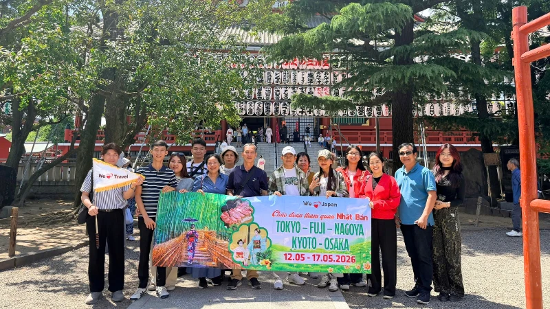 Tour Cung Đường Vàng Nhật Bản 6N5Đ: Osaka - Kobe - Kyoto - Toyohashi - Fuji - Tokyo Bay Vietnam Airlines