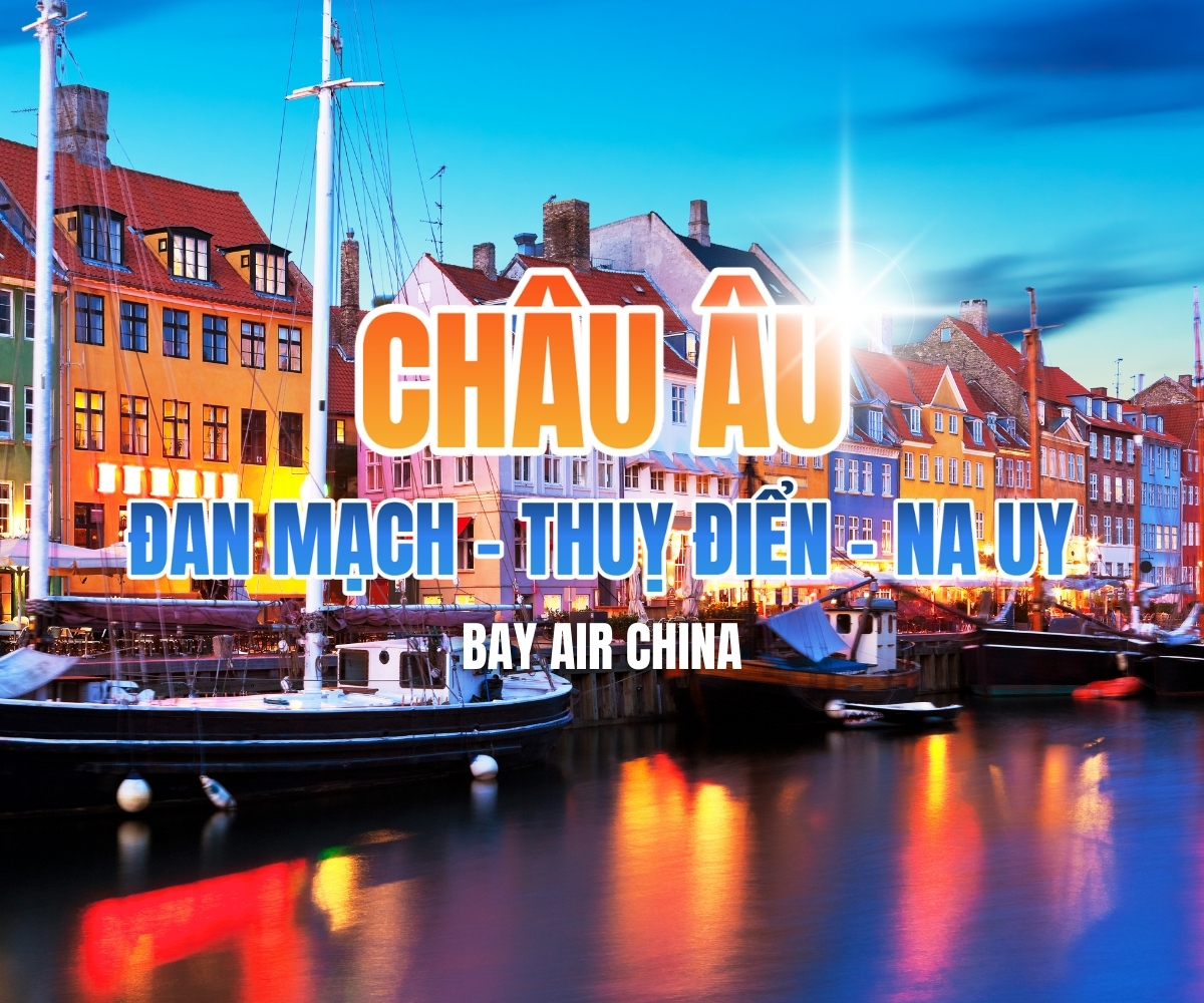 BẮC ÂU: ĐAN MẠCH - THUỴ ĐIỂN - NA UY 10N8Đ