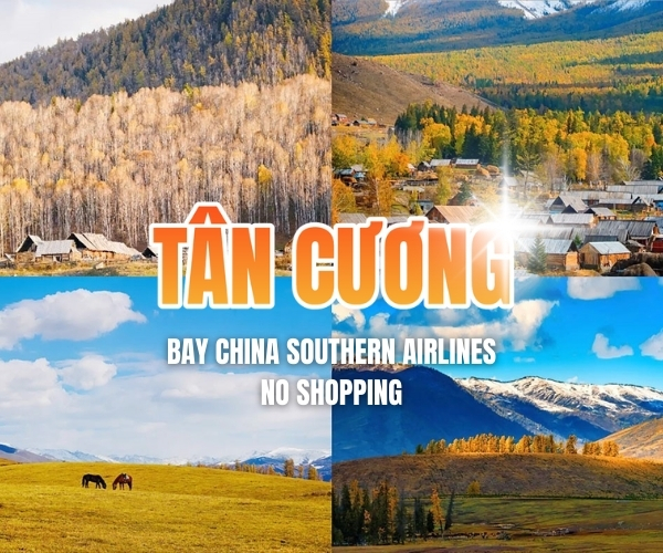 TÂN CƯƠNG 8N7Đ - NO SHOPPING